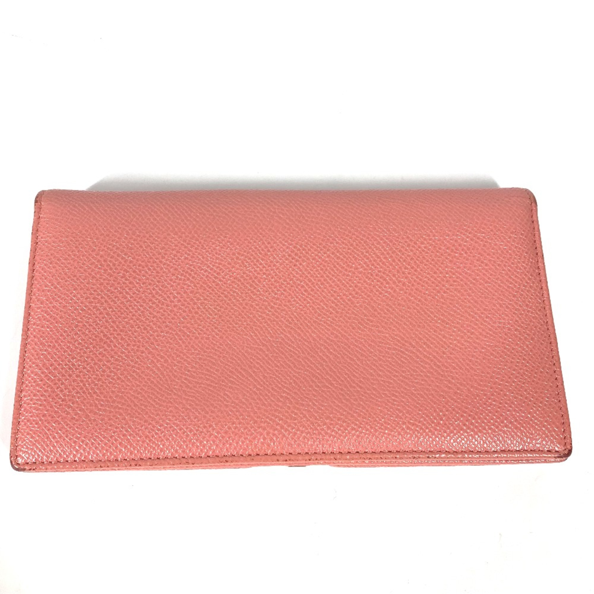 Bulgari Bulgari Bulgari long wallet bifold Long Wallet pink