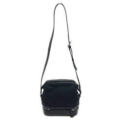 CELINE C Macadam bag shawl Crossbody Shoulder Bag Black