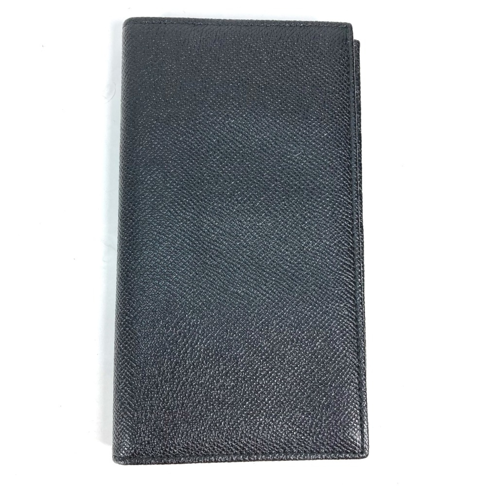 Bulgari Long wallet Two fold Long Wallet Black