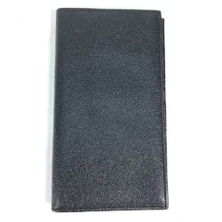 Bulgari Long wallet Two fold Long Wallet Black