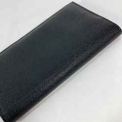 Bulgari Long wallet Two fold Long Wallet Black