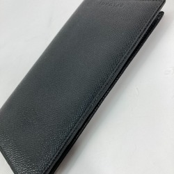 Bulgari Long wallet Two fold Long Wallet Black