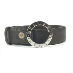 Bulgari belt Dark brown SilverHardware