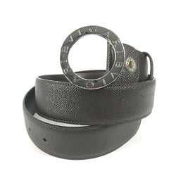 Bulgari belt Dark brown SilverHardware