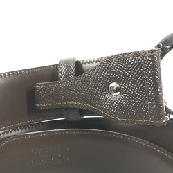 Bulgari belt Dark brown SilverHardware