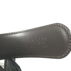 Bulgari belt Dark brown SilverHardware