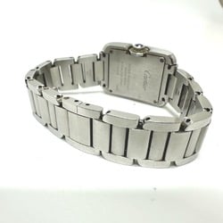 Cartier W4TA0003 11P diamond quartz Wristwatch Silver