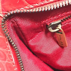 CELINE belt Bag Hand Bag Red GoldHardware