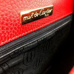 Cartier Crossbody bag bag Shoulder Bag Red GoldHardware