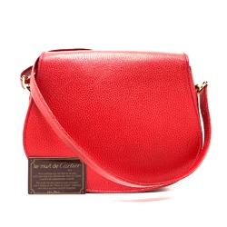 Cartier Crossbody bag bag Shoulder Bag Red GoldHardware