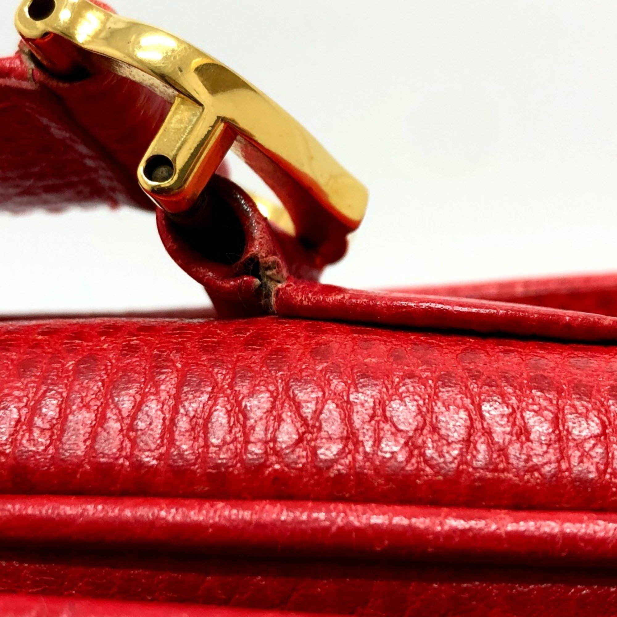 Cartier Crossbody bag bag Shoulder Bag Red GoldHardware