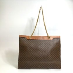 CELINE Bag Chain Tote Bag Brown