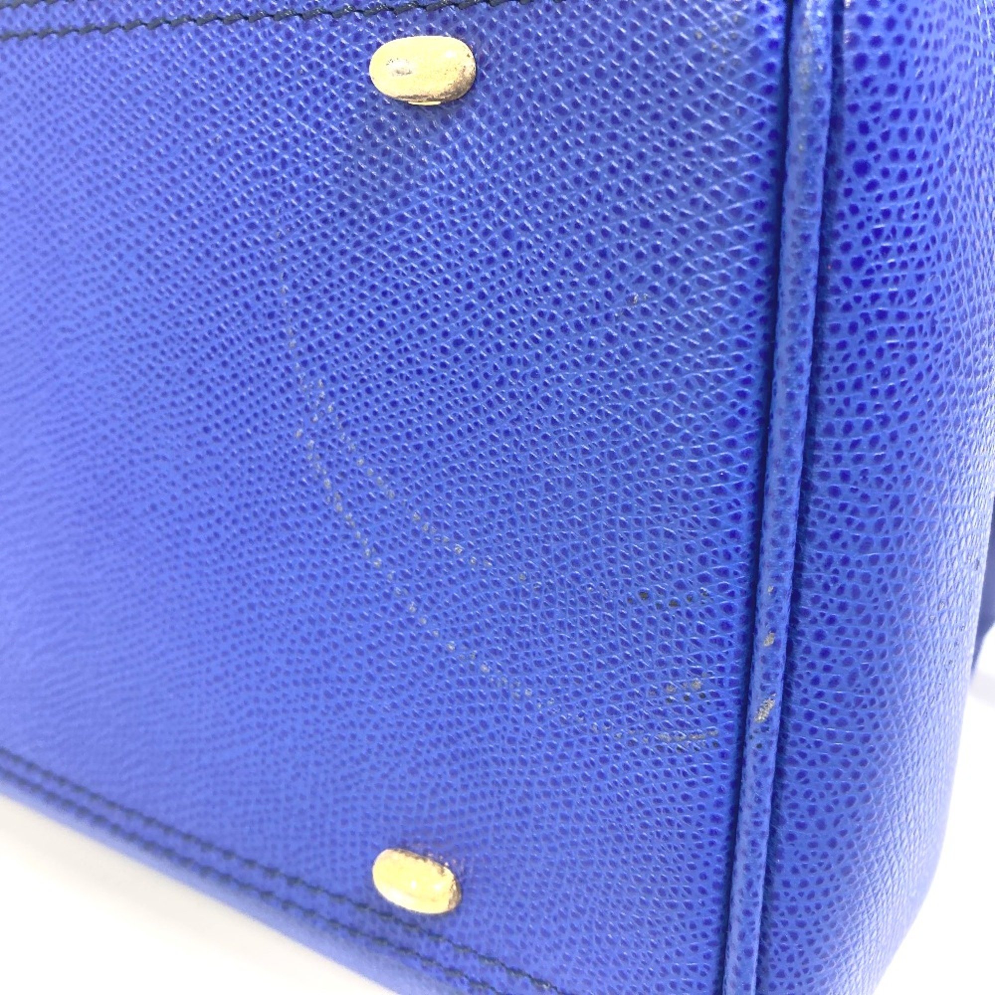 CELINE Bag Mini Duffle Bag Hand Bag blue