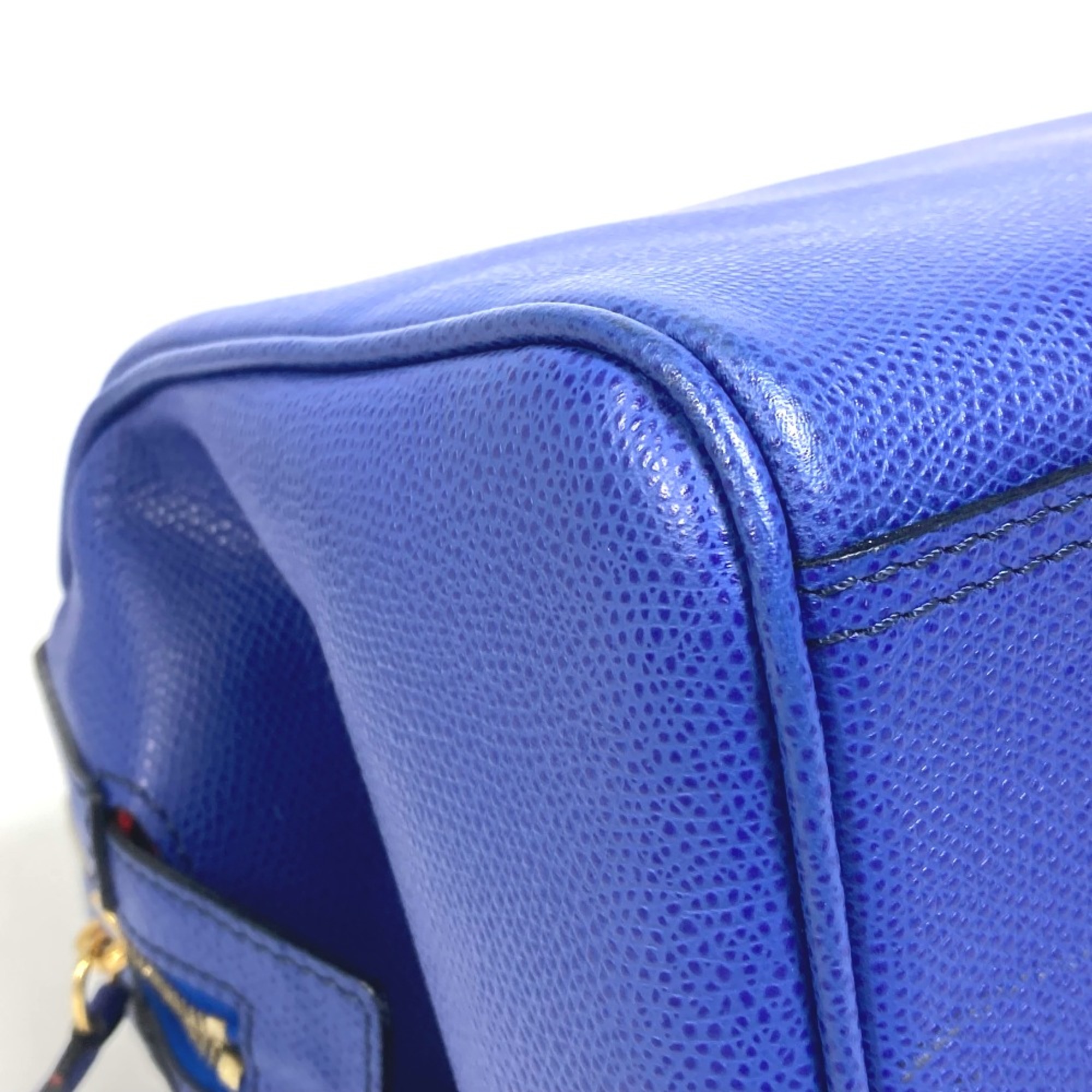 CELINE Bag Mini Duffle Bag Hand Bag blue