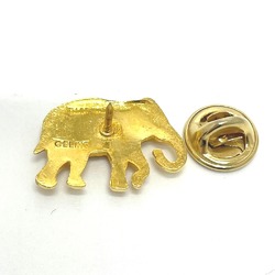 CELINE Pin badge Brooch Gold