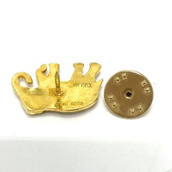 CELINE Pin badge Brooch Gold