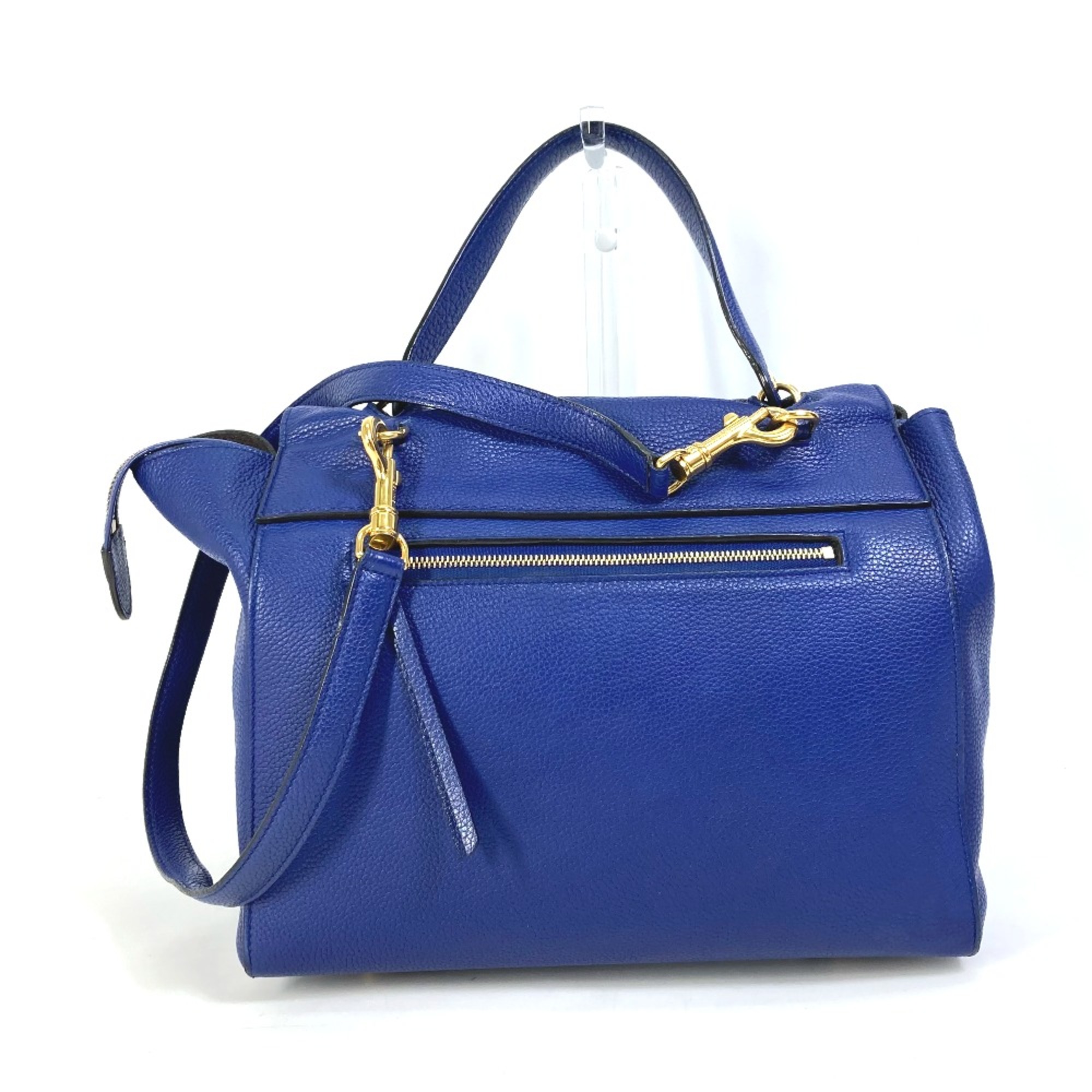 CELINE Hand Bag Bag 2WAY bag Shoulder bag Shoulder Bag blue