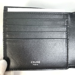 CELINE 10C873DME logo Folded wallet Black