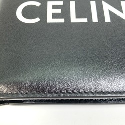 CELINE 10C873DME logo Folded wallet Black