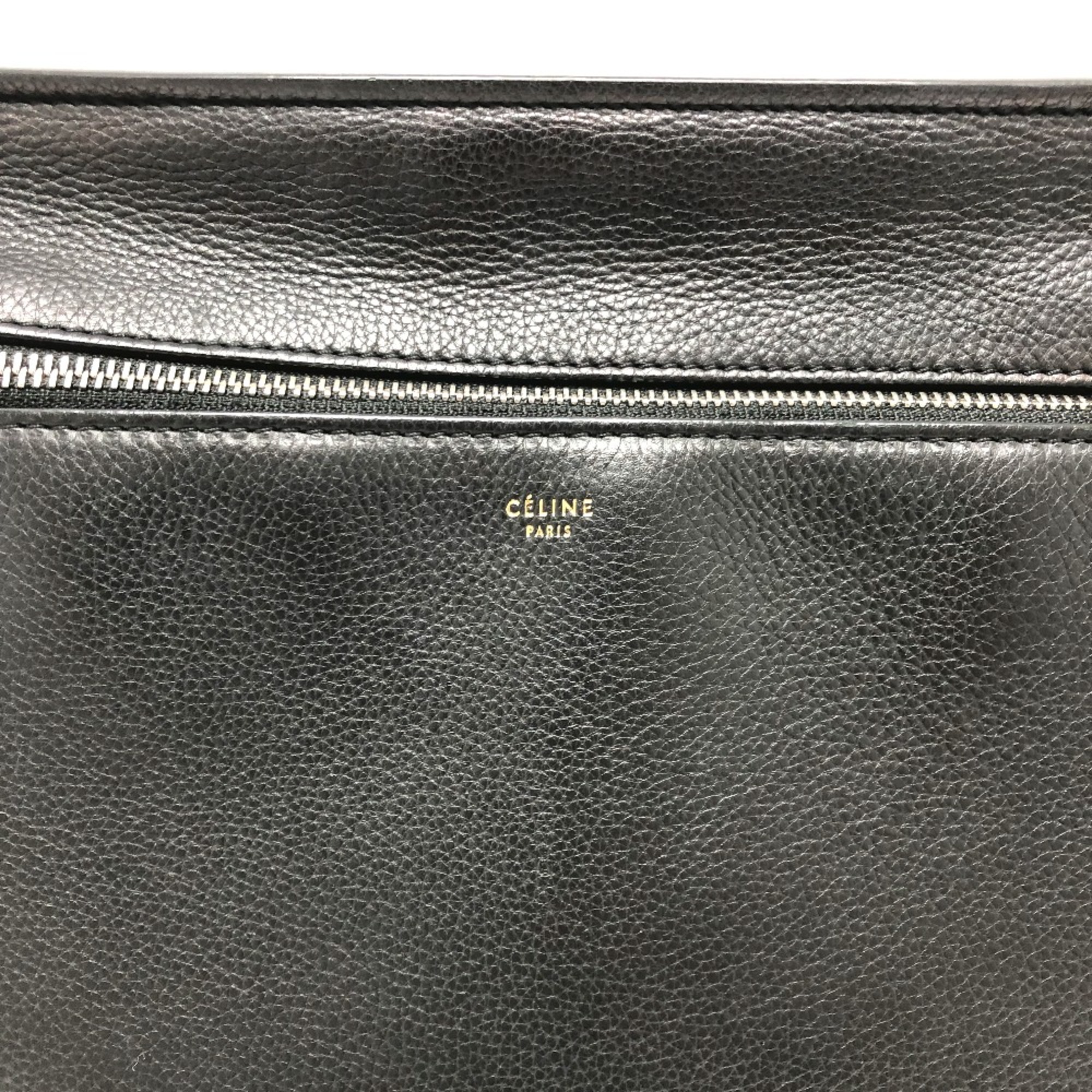 CELINE Shoulder bag/one shoulder Shoulder Bag Black SilverHardware