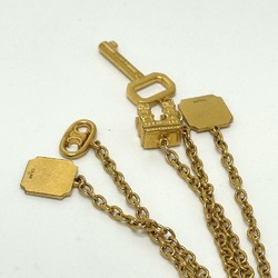 CELINE Handcuff motif charm Key Holder Gold