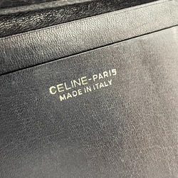 CELINE Carriage logo Bill Compartment Long Wallet Black