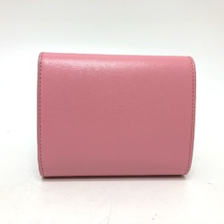 CELINE Small wallet Trifold wallet pink GoldHardware