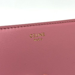 CELINE Small wallet Trifold wallet pink GoldHardware