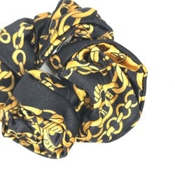 CELINE Triomphe hair accessories hair rubber Shush Black yellow