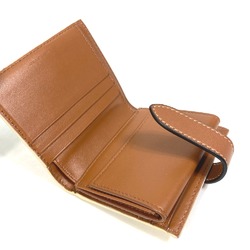 CELINE Macadam Triomphe Folded wallet White/Brown