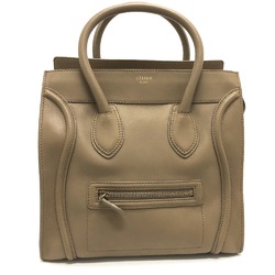 CELINE Bag Hand Bag Beige GoldHardware