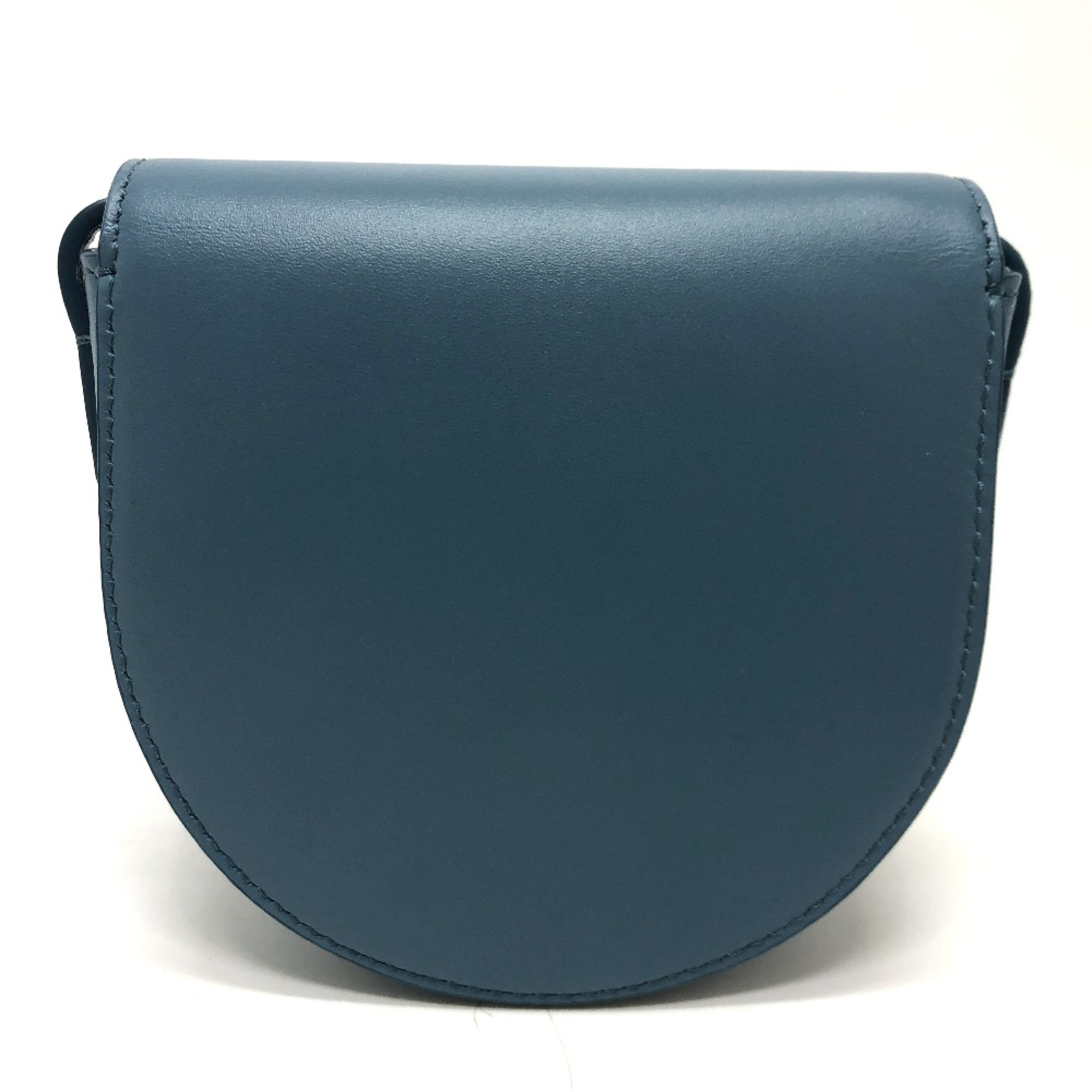 CELINE Triomphe Shoulder Bag blue