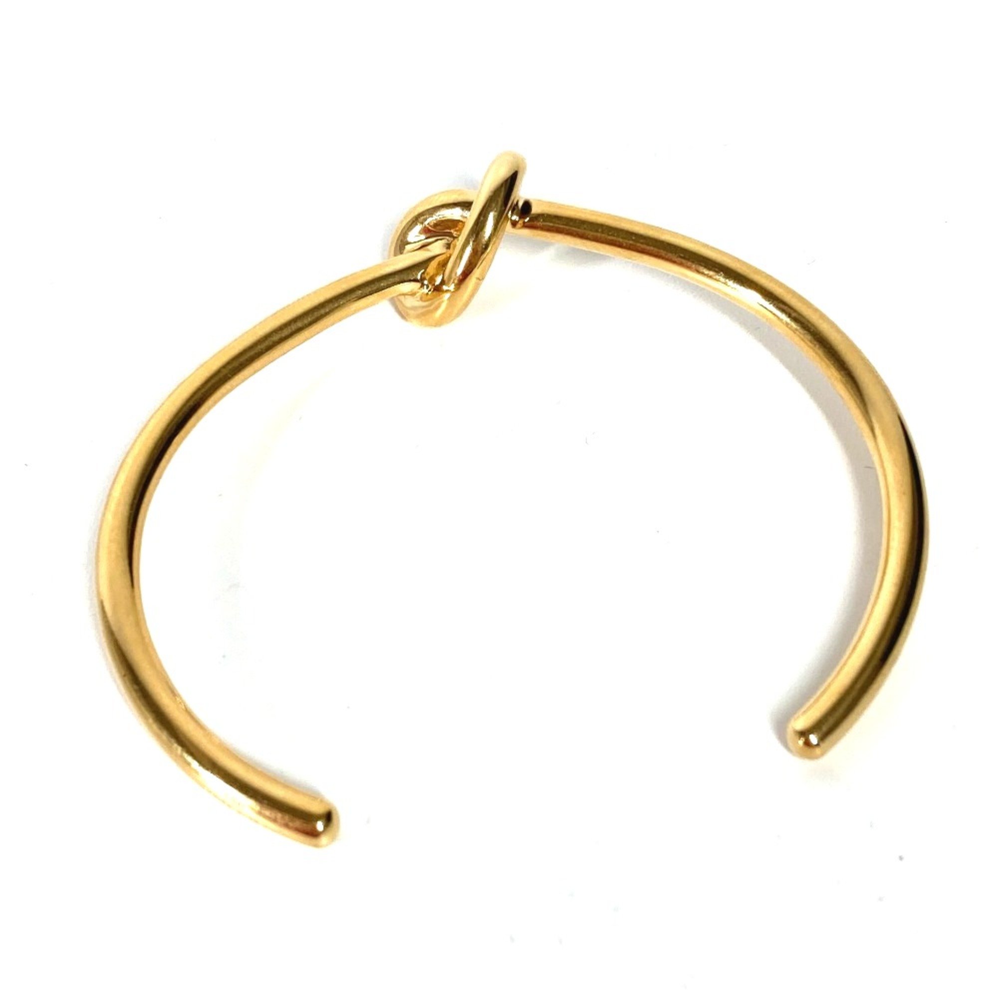 CELINE Gold finish brass Bangle accessories Bracelet Gold