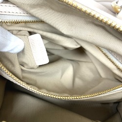 CELINE Old logo Bag Hand Bag Beige