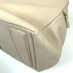 CELINE Old logo Bag Hand Bag Beige