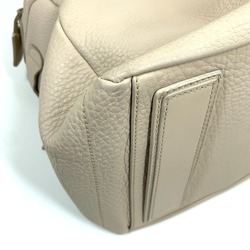 CELINE Old logo Bag Hand Bag Beige