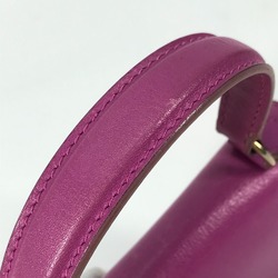 CELINE Bag vintage bag Hand Bag Purple Based Gold