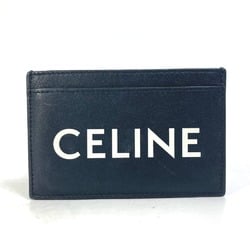 CELINE Card holder Pass Case Card Case Card Case Black White