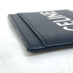 CELINE Card holder Pass Case Card Case Card Case Black White