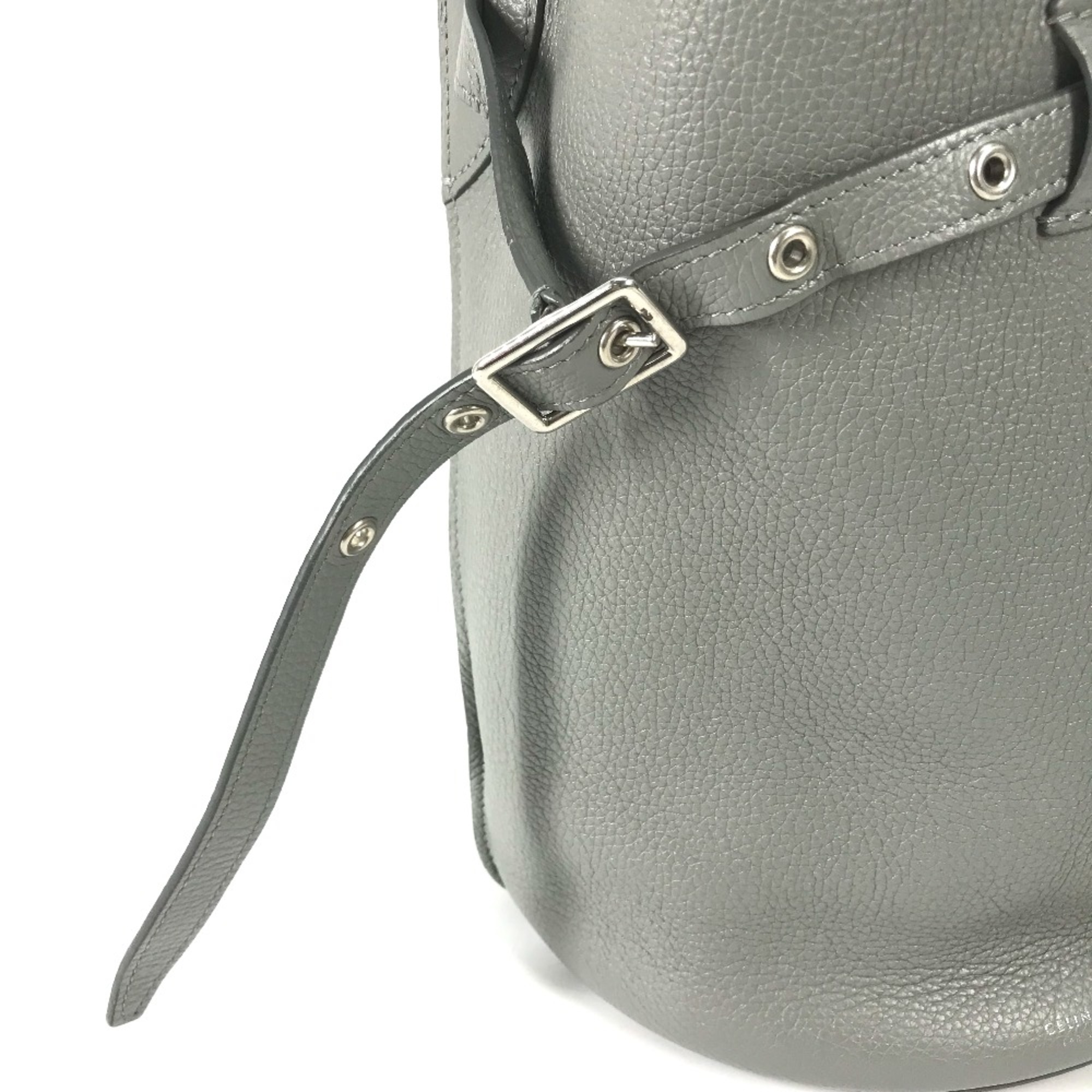 CELINE 187243 Shoulder bag with pouch Bag Bucket type Shoulder Bag Hand Bag gray