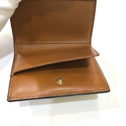 CELINE Triomphe Compact wallet Trifold wallet Brown GoldHardware