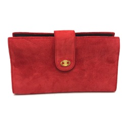 CELINE Jewelry case Bifold Accessory case Red GoldHardware