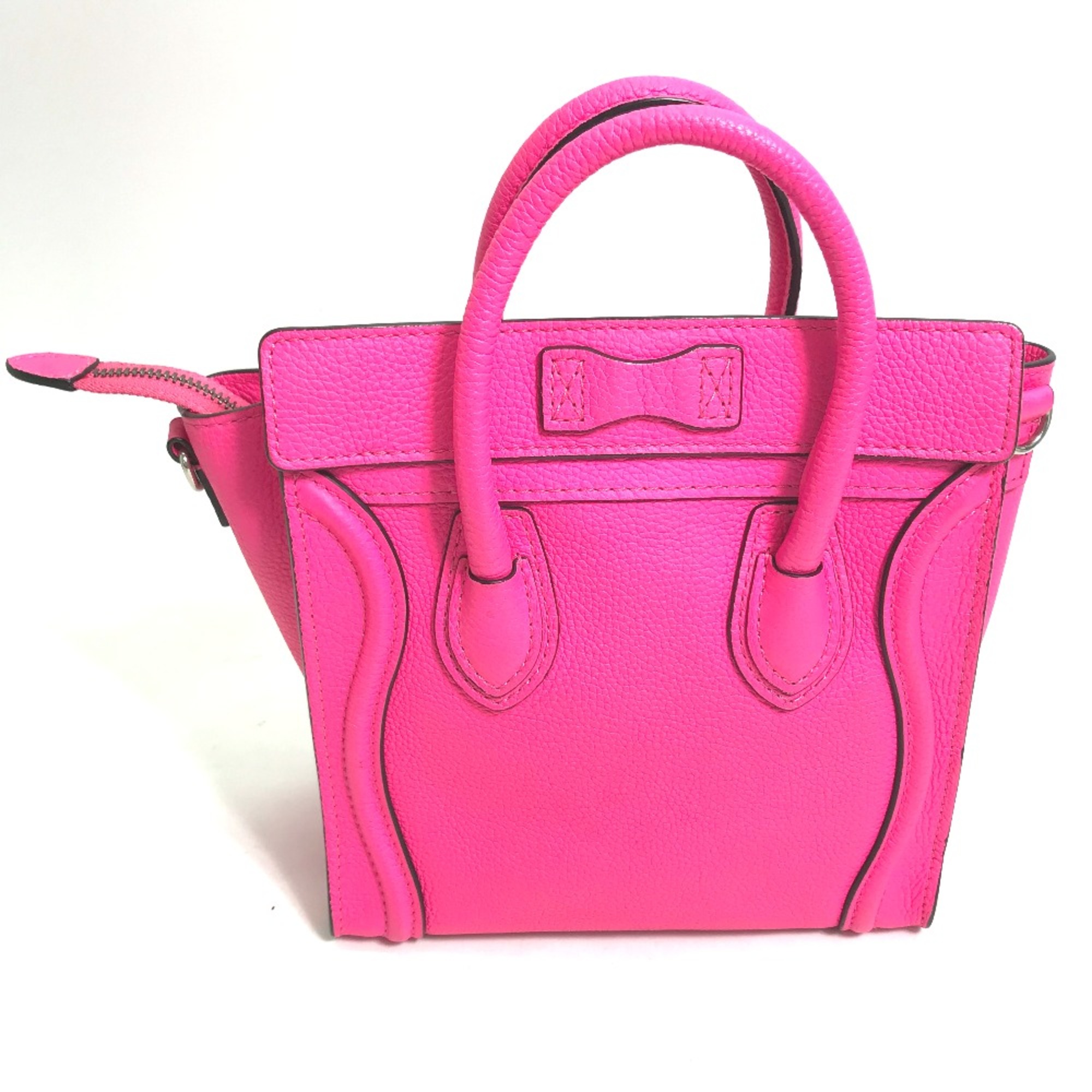 CELINE 189243 Tote Bag Bag Crossbody 2WAY Shoulder Bag Hand Bag pink