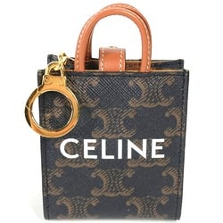 CELINE 10I492CZ1 Bag Charm Key Holder Brown eLADY Globazone