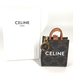 CELINE 10I492CZ1 Bag Charm Key Holder Brown