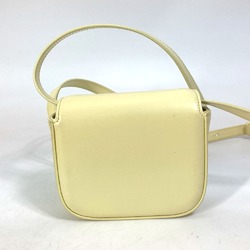 CELINE 10I513DPV.11OY Shiny calfskin Micro bag Pochette bag Crossbody Shoulder Bag Soft yellow yellow