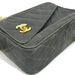 Chanel CC Mark Bag Single Chain Shoulder Bag Gray Based GoldHardware