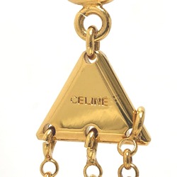 CELINE Triumphal Arch Macadam Logo Keyrings Accessories Small items Key Holder Gold