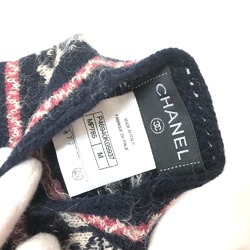 Chanel P46940 long gloves Glove Navy x RedBased