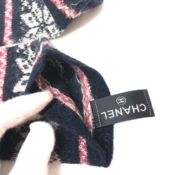 Chanel P46940 long gloves Glove Navy x RedBased